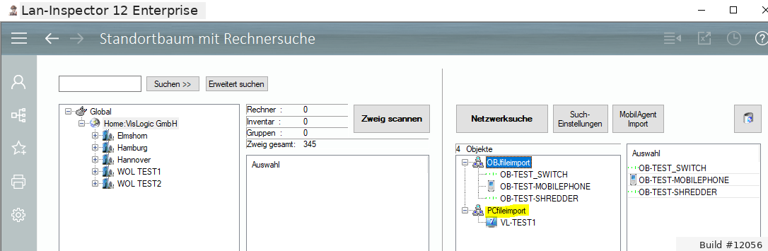 Lan-Inspector 12 – Screenshot zu Rechner-/Objektimport aus CSV (ohne Software) (2)