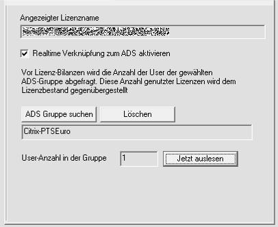 Lan-Inspector 12 – Screenshot zu Active Directory Citrix/Terminal-Unterstützung