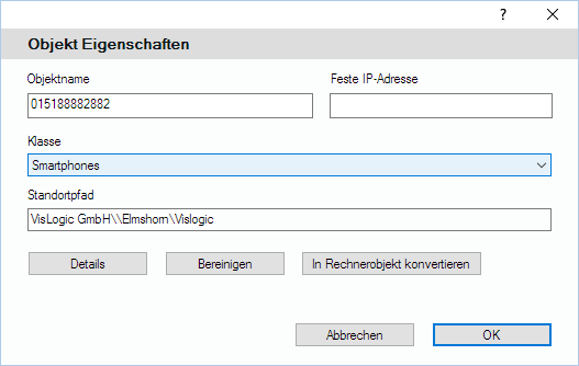 Lan-Inspector 12 – Screenshot zu Eigenschaften von Inventarobjekten