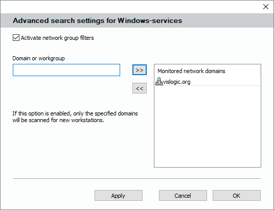 Lan-Inspector 12 screenshot for Network Group Filters
