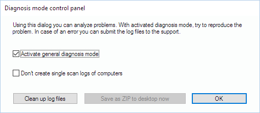 Lan-Inspector 12 screenshot for Diagnostic Mode