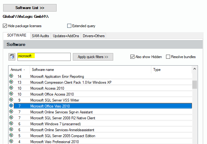Lan-Inspector 12 screenshot for Hide or Bundle Software